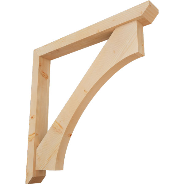 Ekena Millwork BKT0604X48X48WTL06SDF