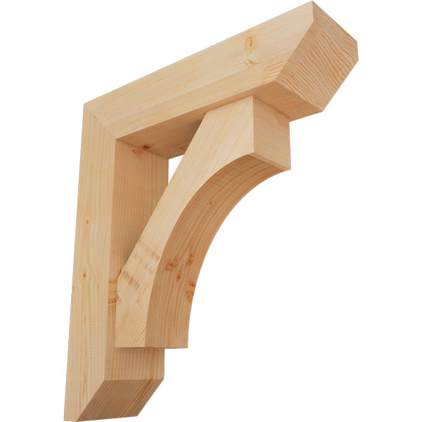 Ekena Millwork BKT0806X28X32WTL06SDF