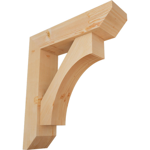 Ekena Millwork BKT0806X30X34WTL06SDF