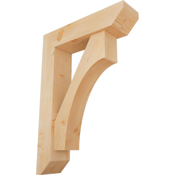Ekena Millwork BKT0806X30X42WTL06SDF