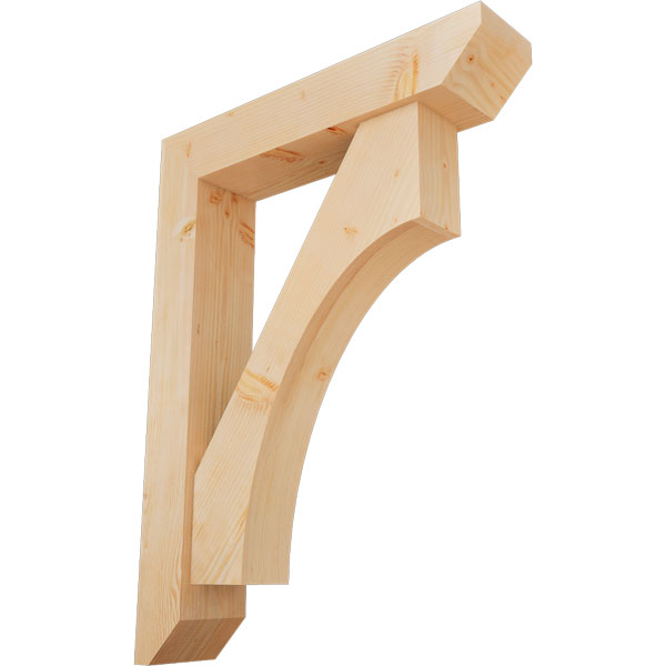 Ekena Millwork BKT0806X36X48WTL06SDF