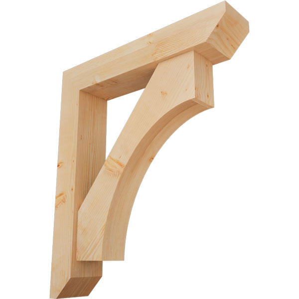 Ekena Millwork BKT0806X38X44WTL06SDF