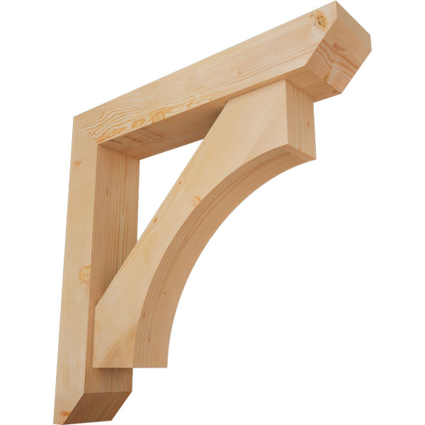 Ekena Millwork BKT0806X40X40WTL06SDF