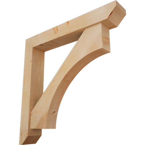 Ekena Millwork BKT0806X48X48WTL06SDF