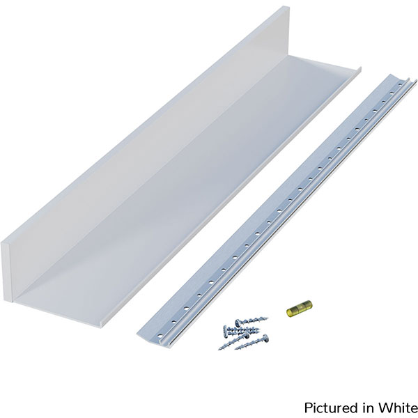 Brown Wood Products BW01CHSHLF0424WH1