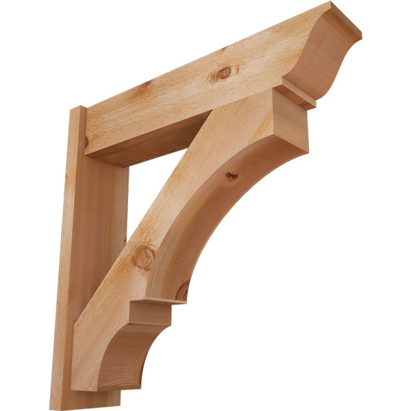 Ekena Millwork OUT08X34X34BOA01RWR