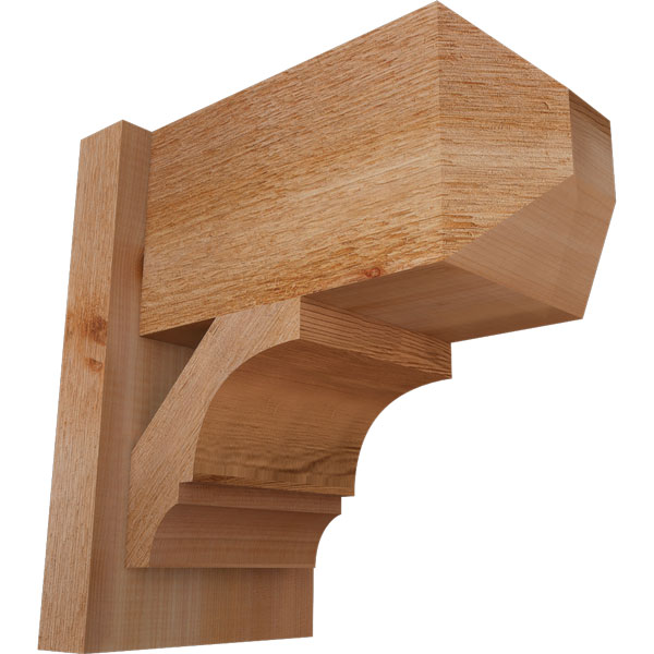 Ekena Millwork OUT08X14X14BOA04RWR