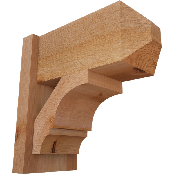 Ekena Millwork OUT08X16X16BOA04RWR