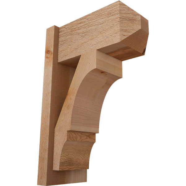 Ekena Millwork OUT08X16X24BOA04RWR