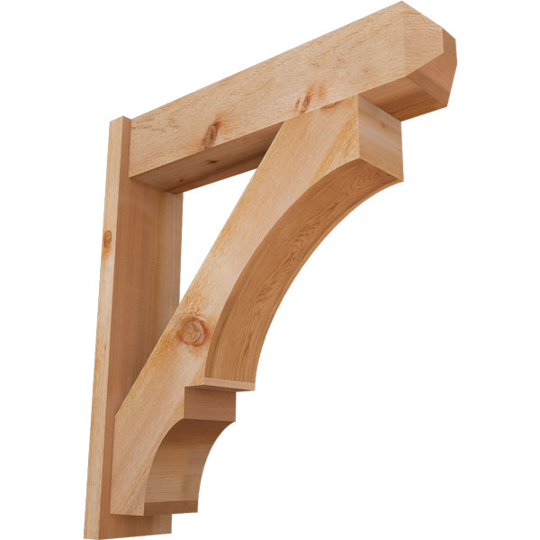 Ekena Millwork OUT08X34X38BOA04RWR