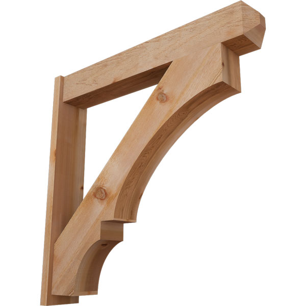Ekena Millwork OUT08X48X48BOA04RWR