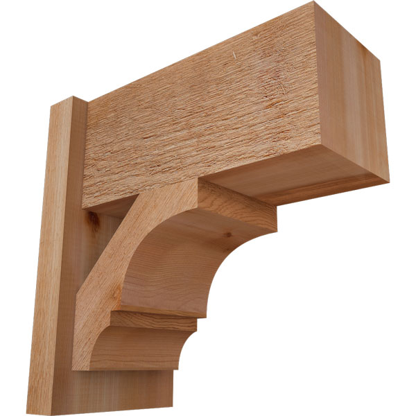 Ekena Millwork OUT08X16X16BOA05RWR
