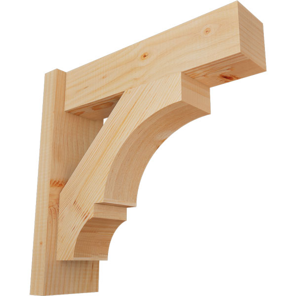 Ekena Millwork OUT06X18X18BOA05SDF