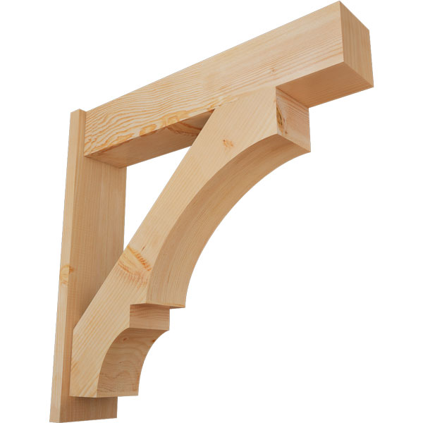 Ekena Millwork OUT08X34X34BOA05SDF