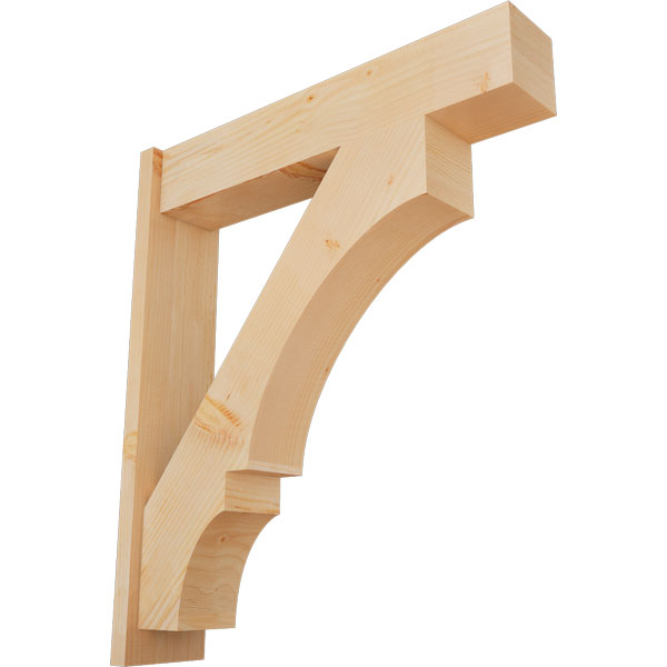 Ekena Millwork OUT08X34X40BOA05SDF