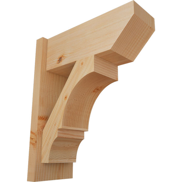Ekena Millwork OUT08X18X22BOA06SDF