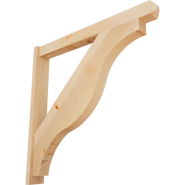 Ekena Millwork OUT06X44X44FST04SDF