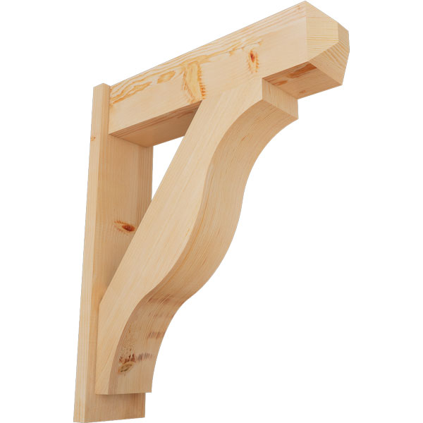 Ekena Millwork OUT08X28X34FST04SDF