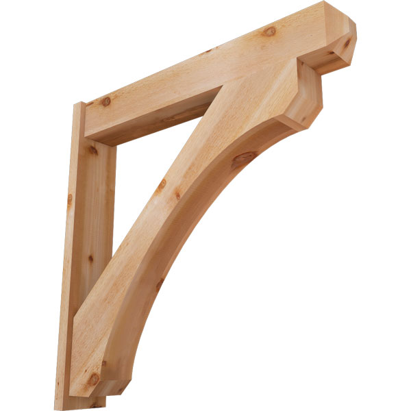 Ekena Millwork OUT08X48X48LEC04RWR