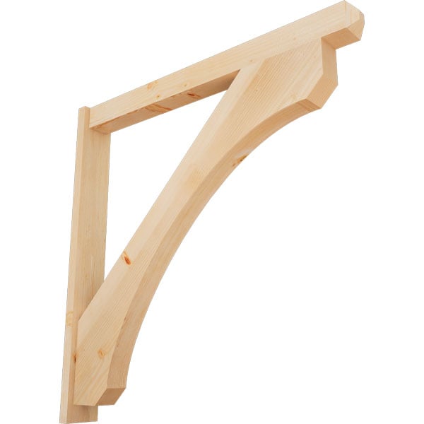 Ekena Millwork OUT06X48X48LEC04SDF