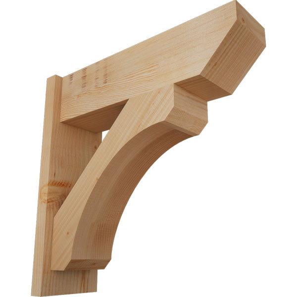 Ekena Millwork OUT08X24X24LEC06SDF