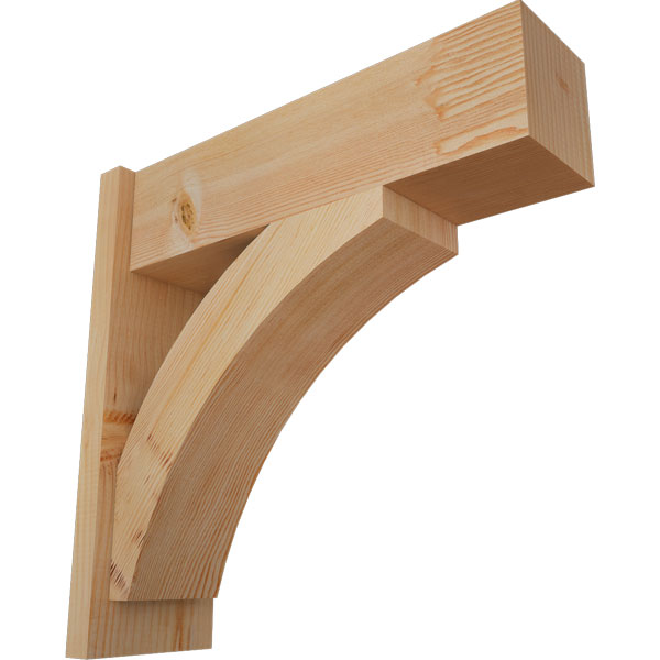 Ekena Millwork OUT08X24X24THR05SDF