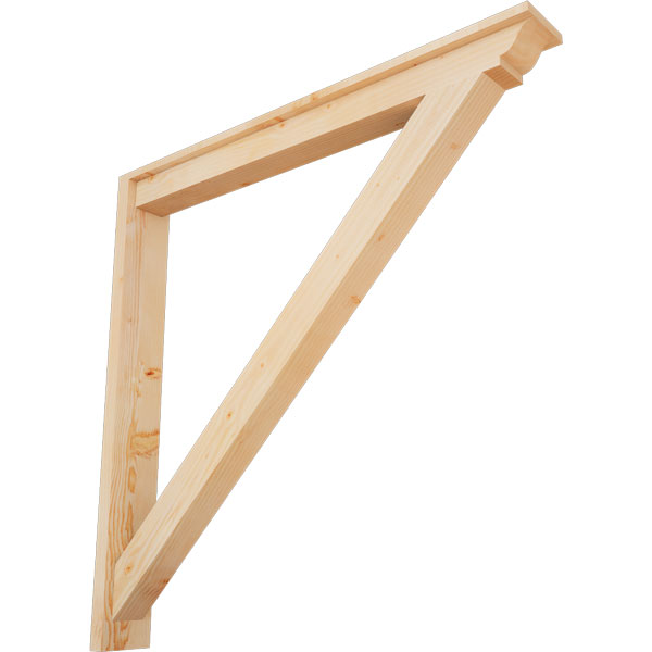Ekena Millwork OUT06X46X46TRA01SDF