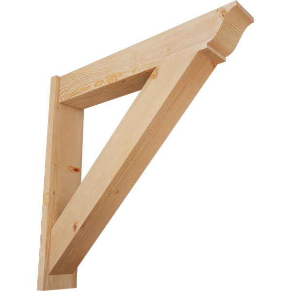 Ekena Millwork OUT08X40X40TRA01SDF