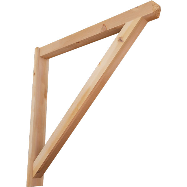 Ekena Millwork OUT06X48X48TRA04SWR