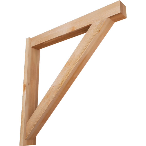 Ekena Millwork OUT06X42X42TRA05RWR