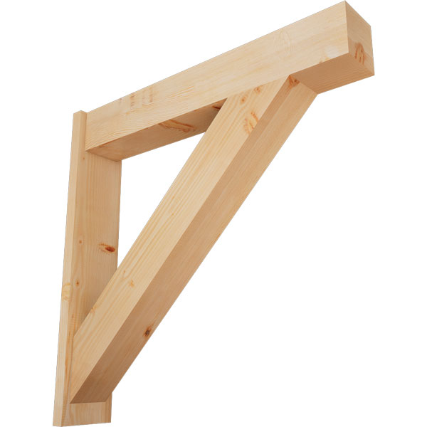 Ekena Millwork OUT08X40X40TRA05SDF