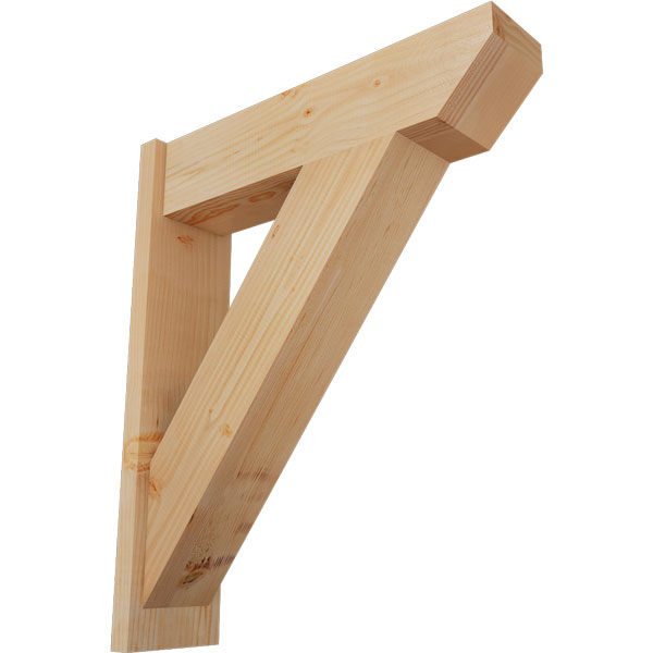 Ekena Millwork OUT08X28X34TRA06SDF