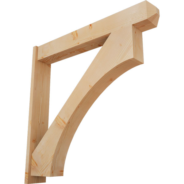 Ekena Millwork OUT08X48X48WTL04SDF