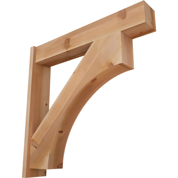 Ekena Millwork OUT08X40X40WTL05SWR