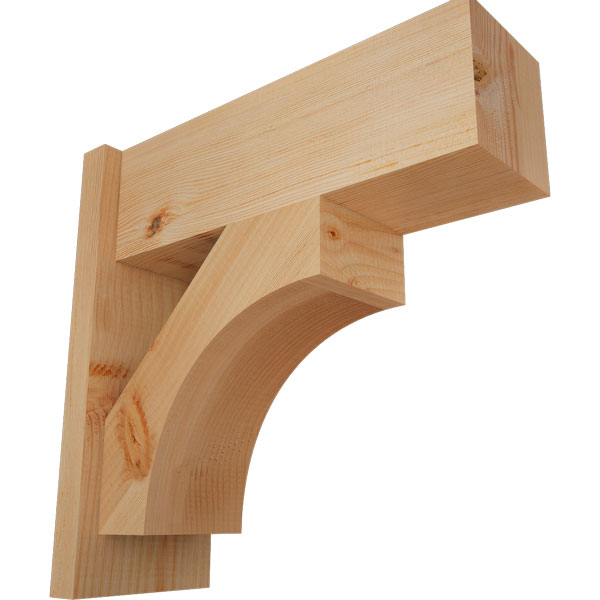 Ekena Millwork OUT08X20X20WTL05SDF