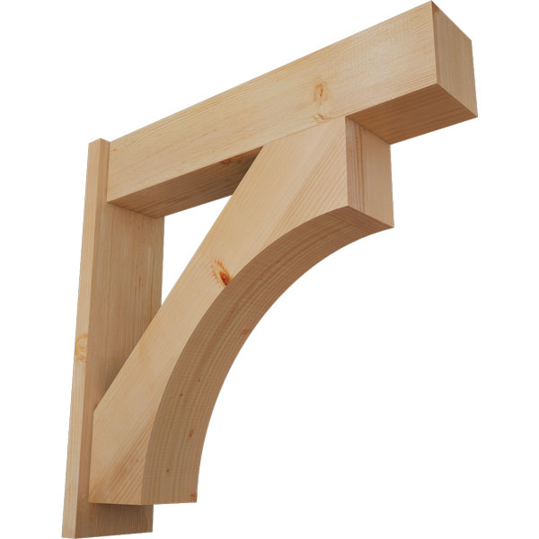 Ekena Millwork OUT08X32X32WTL05SDF