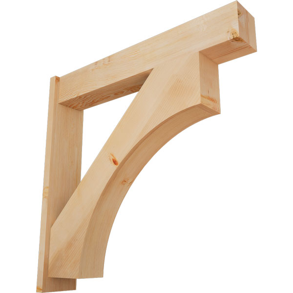 Ekena Millwork OUT08X40X40WTL05SDF
