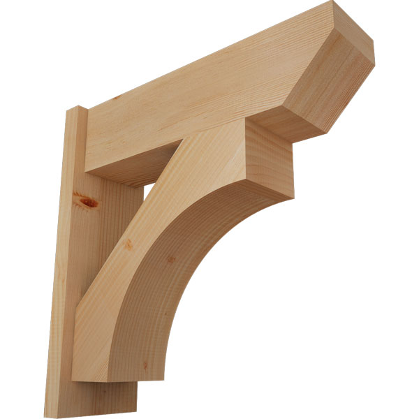 Ekena Millwork OUT08X24X24WTL06SDF