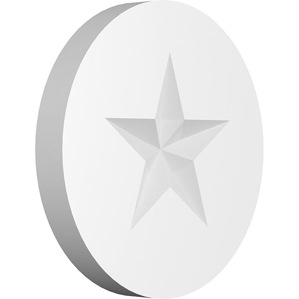 Ekena Millwork ROSP040X040X050GRY06