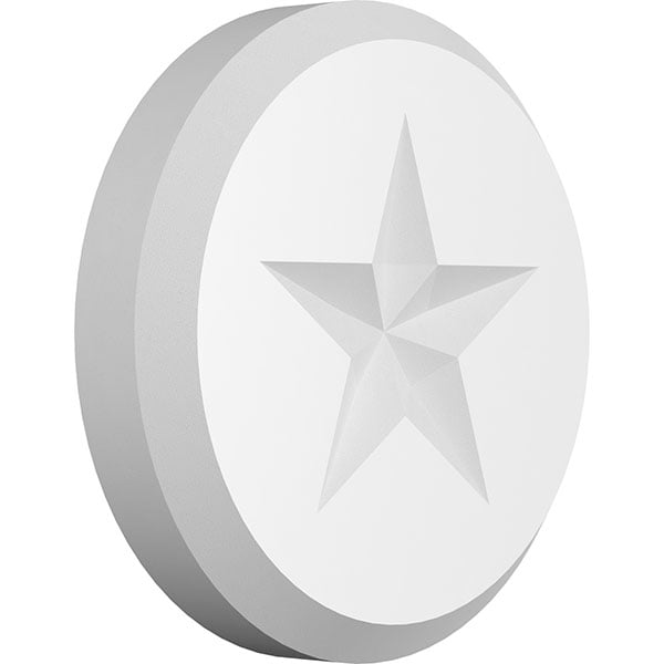 Ekena Millwork ROSP040X040X075GRY07