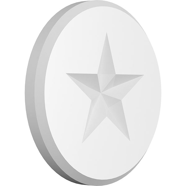 Ekena Millwork ROSP070X070X075GRY07