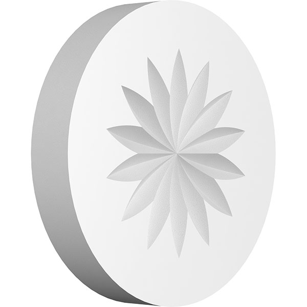 Ekena Millwork ROSP030X030X050GRY09