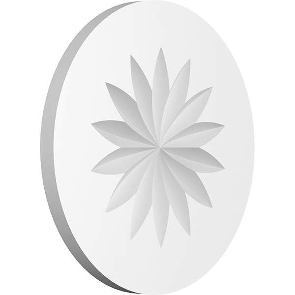 Ekena Millwork ROSP080X080X050GRY09