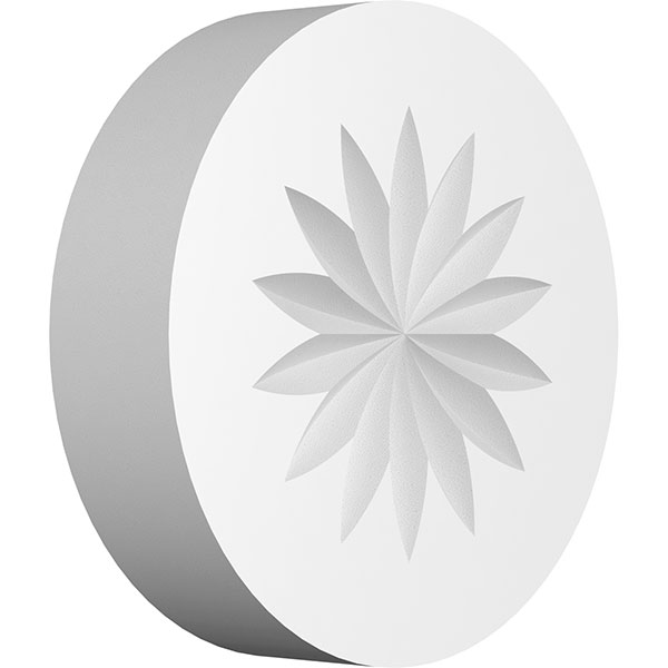 Ekena Millwork ROSP030X030X075GRY09