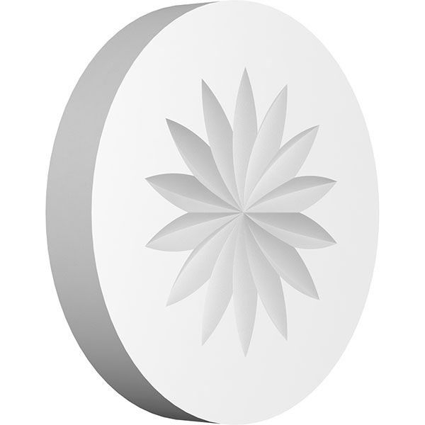 Ekena Millwork ROSP050X050X075GRY09