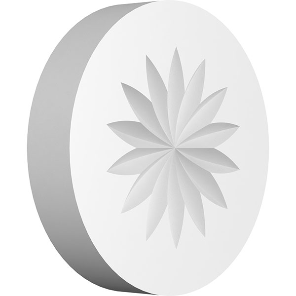 Ekena Millwork ROSP050X050X100GRY09