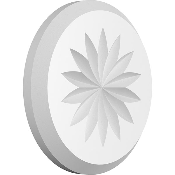 Ekena Millwork ROSP040X040X050GRY10