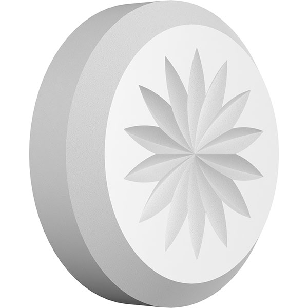 Ekena Millwork ROSP030X030X075GRY10
