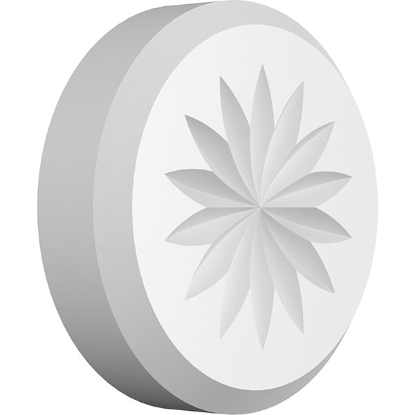 Ekena Millwork ROSP040X040X100GRY10