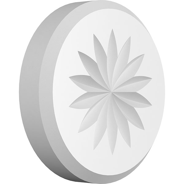 Ekena Millwork ROSP050X050X100GRY10
